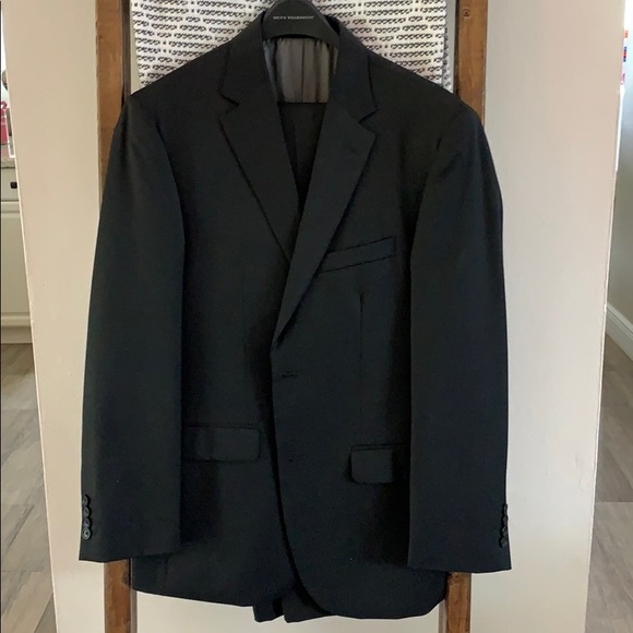 Kenneth Cole Men’s Black Suit Slim Fit